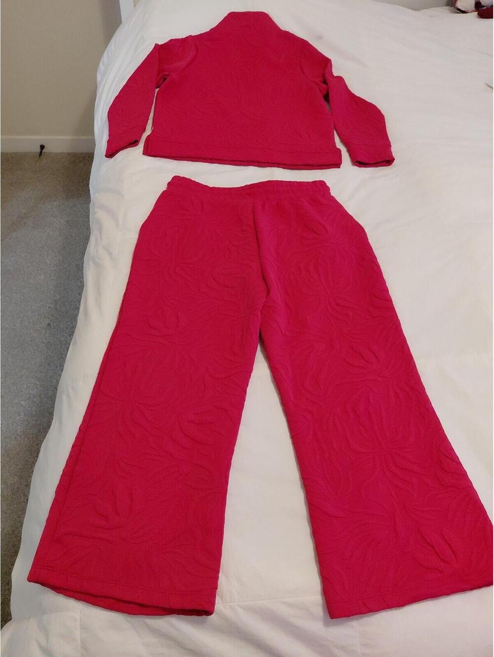 NWT Mary Square Lula Pine Pants And Top Set Pink Size S - Picture 9 of 14